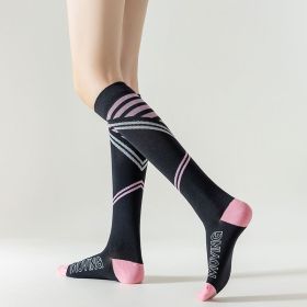 Women Compression Stockings High Long Tube Tide Socks Running Compression Stockings Riding Socks Outdoor Elastic Socks